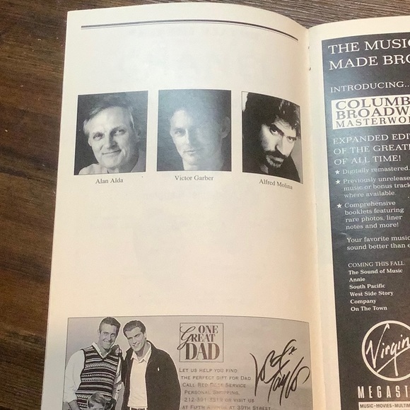 Playbill “ART” the Original Broadway Cast - Picture 4 of 6